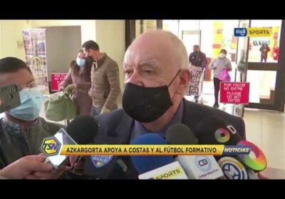 #TigoSportsNoticias 🚨 Azkargorta apoya a Costas y al fútbol formativo.