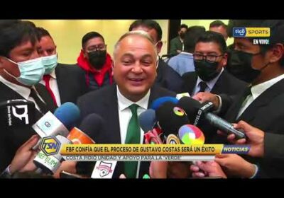 #TigoSportsNoticias 🚨 FBF confía que el proceso de Gustavo Costas será un éxito.