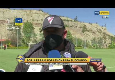 #CopaTigoClausura 🏆Borja es baja por lesión para el domingo. La próxima semana estaría recuperado.