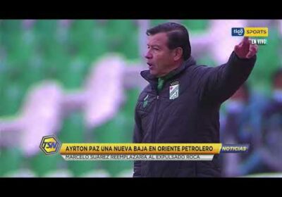 #CopaTigoClausura 🏆Ayrton Paz una nueva baja en Oriente Petrolero.
