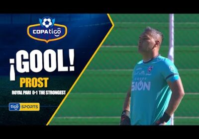 #CopaTigoClausura 🏆 Pirueta de por medio de Martín Prost para poner en ventaja al ‘Tigre’.