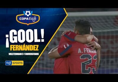 #CopaTigoClausura 🏆 Soberbia definición de Fernández para anotar el quinto gol del ‘Rojo’