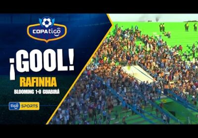 #CopaTigoClausura 🏆 Tremendo zurdazo de Rafinha para abrir el marcador en el ‘Tahuichi’