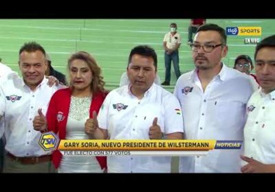 Gary Soria es el nuevo presidente de Wilstermann. Fue electo por 577 votos.