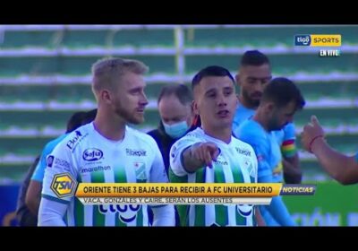 Oriente tiene 3 bajas para recibir a FC Universitario. Vaca, Gonzales y Caire, serán los ausentes