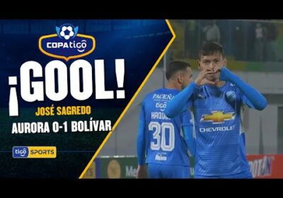 ¡Gol de Bolívar! José Sagredo pone en ventaja a la ‘Academia’.