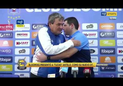 #TigoSportsNoticias 🚨La noticia Samsung del día. Blooming presentó a ‘Tucho’ Antelo.
