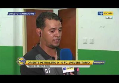 #CopaTigoClausura 🏆 Pablo Godoy: «Rescato la jerarquía de este plantel que dejo todo en cancha».