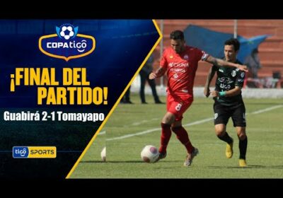 ¡Final del partido! Guabirá hizo respetar su localía en Montero y logró derrotar a Real Tomayapo.