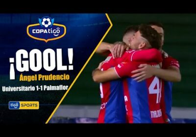 ¡Gol de Universitario! Ángel Prudencio aprovecha una mala salida de Salvatierra para conectar