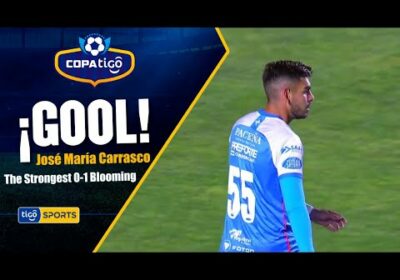 ¡Gol de The Strongest! José María Carrasco en contra.