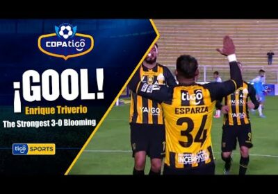 ¡Gol de The Strongest! Llegó el tercer gol atigrado en el Hernando Siles.