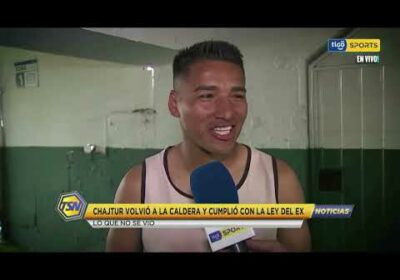 #CopaTigoClausura 🏆 Chajtur volvió a la Caldera y cumplió con la ley del ex. Lo que no se vio.