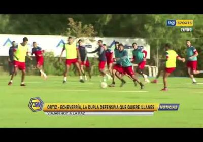 #CopaTigoClausura 🏆 Ortiz y Echeverría, la dupla defensiva que quiere Illanes.