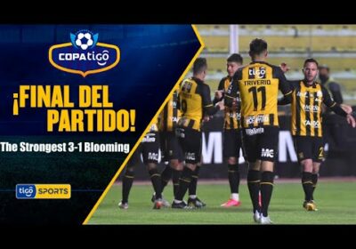 ¡Final del partido! Triunfo atigrado en el Hernando Siles.