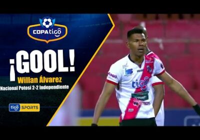 ¡Gol de Nacional Potosí! Willan Álvarez iguala el marcador.