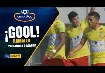 #CopaTigoClausura 🏆 41′ ¡Gol de Atlético Palmaflor! Denilson Ramallo.