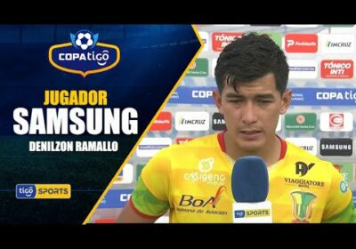 #CopaTigoClausura 🏆 Estas fueron las palabras del Jugador Samsung. #TigoSportsBolivia ⚽