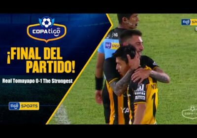 ¡Final del partido! The Strongest logró el triunfo en Tarija.