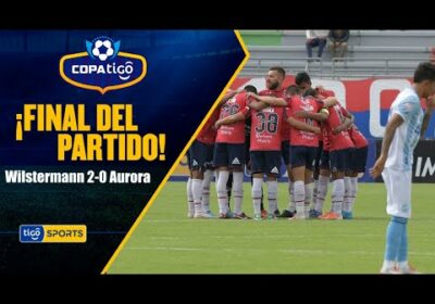 ¡Final del partido! El Clásico Cochabambino se tiñó de rojo en el Capriles. Wilstermann 2-0 Aurora