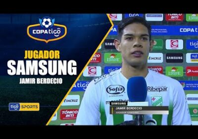 #CopaTigoClausura 🏆 Estas fueron las palabras del Jugador Samsung. #TigoSportsBolivia ⚽