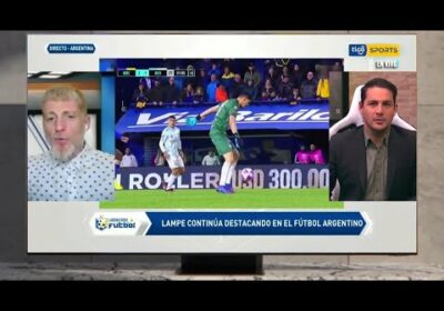 Martín Liberman: “Lampe estuvo a la altura de la circunstancia”.