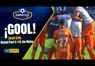 ¡Gol de Royal Pari! José Erik Correa define de zurda y cruzado para poner nuevamente en ventaja