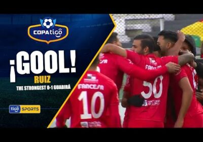 #CopaTigoClausura 🏆 1’¡Gol de Guabirá! Rodrigo Ruiz aprovechó un rebote para conectar de cabeza.