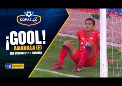 #CopaTigoClausura 🏆 8′ ¡Gol de The Strongest! Nelson Amarilla en propio arco anotó el gol.