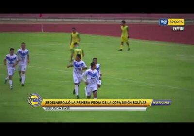 #TigoSportsNoticias 🚨 Se desarrolló la primera fecha de la Copa Simón Bolívar. Segunda fase.