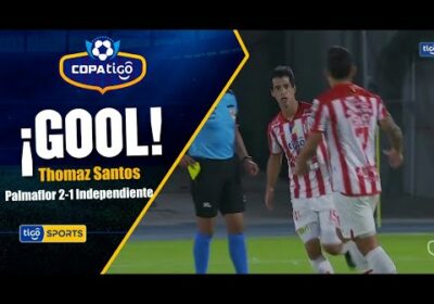 ¡Gol de Independiente Petrolero! Thomaz Santos descuenta el marcador.
