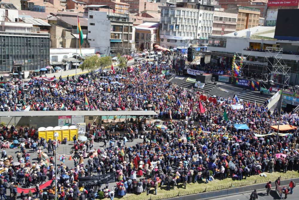 Mineros convocan a la unidad de los sectores sociales y a fortalecer al gobierno de Luis Arce