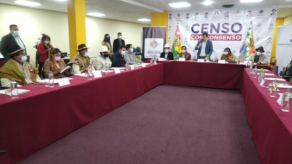 INE inicia la socialización del Censo con autoridades indígenas, originarios campesinos