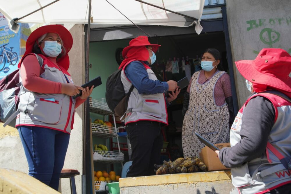 Censo: INE avanza en la actualización cartográfica en La Paz y El Alto con 34 brigadas 
