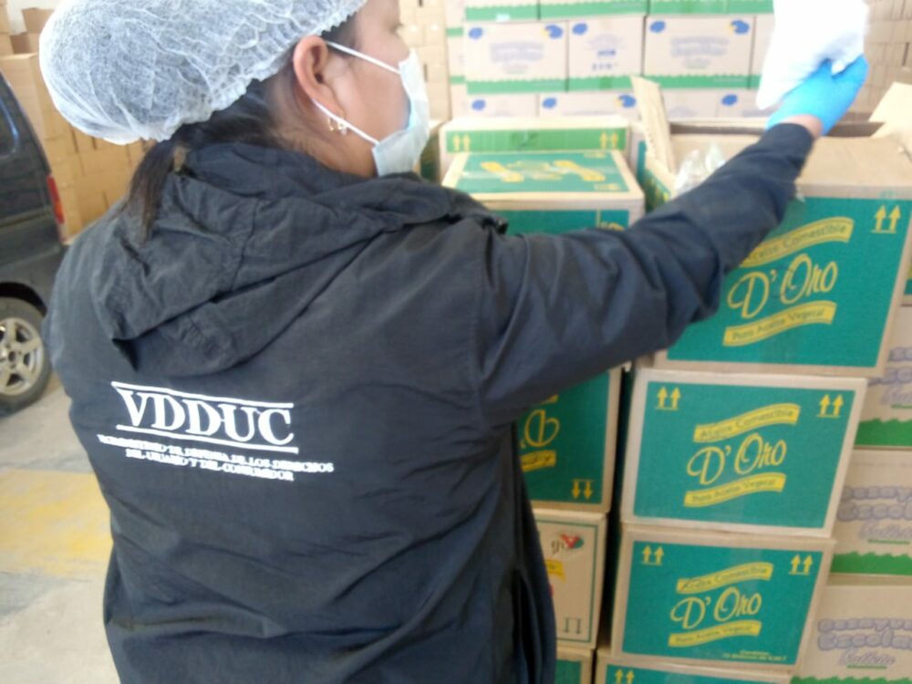 Defensa del Consumidor sanciona a empresa que elabora el desayuno escolar en Tarija
