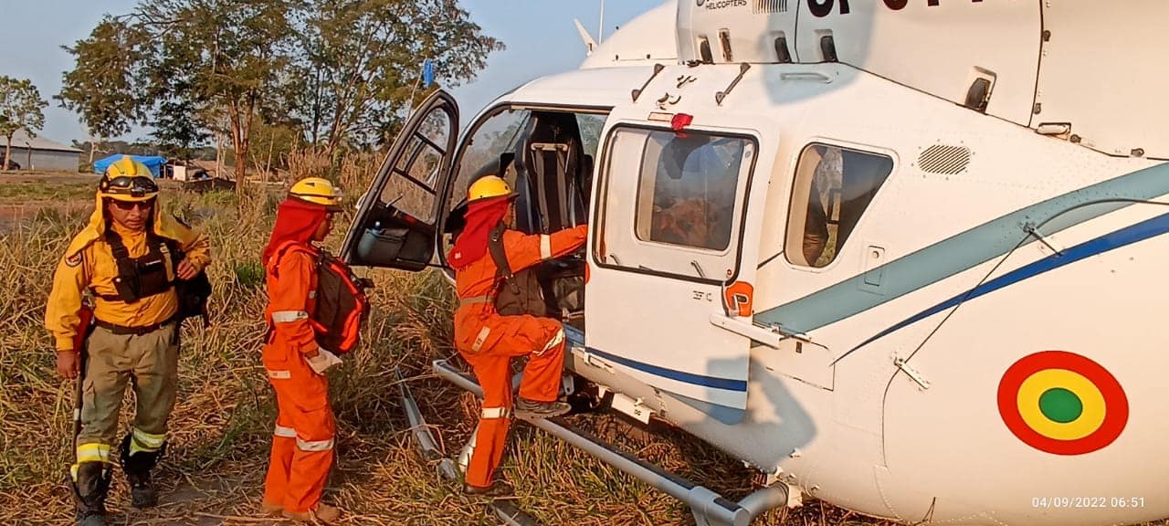 Bolivia reporta 24 incendios activos en cuatro departamentos