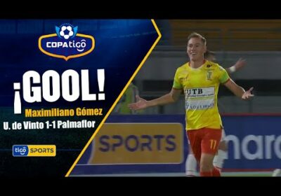 ¡Gol de Atlético Palmaflor! Maximiliano Gómez igualó el marcador.