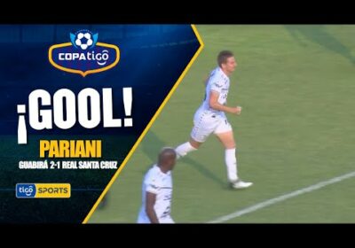 #CopaTigoClausura 🏆 Diego Pariani aprovecha un error defensivo para anotar el gol del descuento.