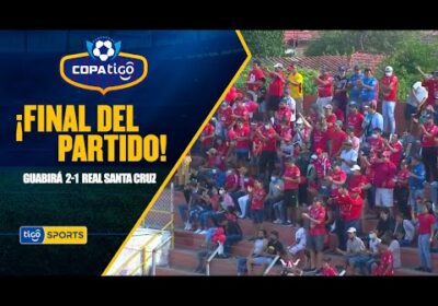 #CopaTigoClausura 🏆 Guabirá logró quedarse con los tres puntos con goles de Díaz y Martín Alaniz.