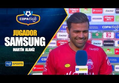 #CopaTigoClausura🏆 Estas fueron las palabras del Jugador Samsung. #TigoSportsBolivia⚽
