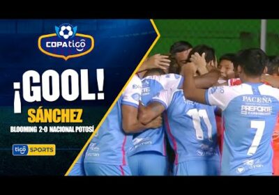#CopaTigoClausura 🏆 Sánchez definió y puso el segundo gol favorable a la ‘Academia’ cruceña.