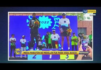 La noticia Samsung del día. Media maratón de Medellín fue para Vidal Basco.