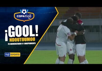 ¡Gol de Universitario de Vinto! Gran carrera y mejor definición de Ndoutoumou para sellar la goleada