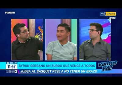 Vamos Ya❗️ Bayron Serrano un zurdo que vence a todos. La historía que conmovió al país.