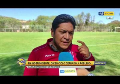 En Independiente, dicen ciclo cerrado a Robledo. Ya buscan director técnico.