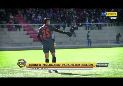 Triunfo ‘Millonario’ para meter presión. Lo que no se vio.