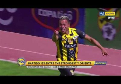 Partido 163 entre The Strongest y Oriente. Cruceños no ganan hace 5 años en La Paz.