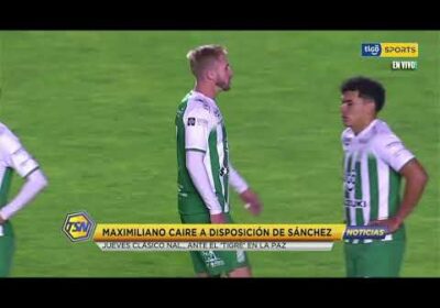 Maximiliano Caire a disposición de Sánchez.