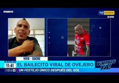 El bailecito viral de Ovejero, un festejo único después del gol.