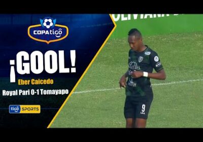¡Gol de Real Tomayapo! Eber Caicedo pone en ventaja a la visita.